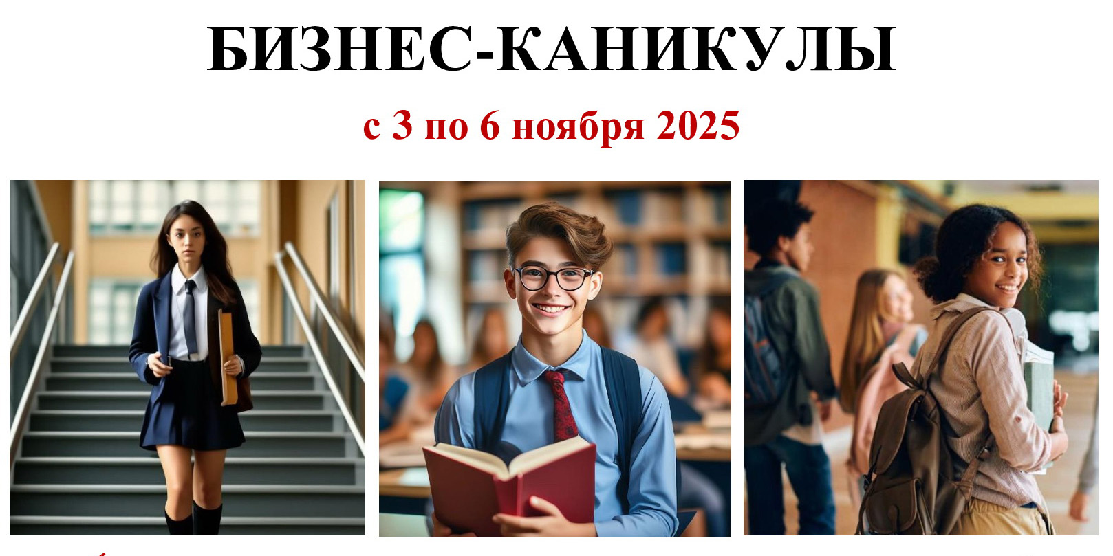 Бизнес-каникулы возвращаются!!