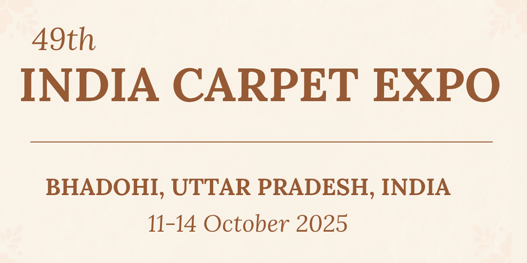 49-я выставка INDIA CARPET EXPO пройдёт с 11 по 14 октября 2025 в выставочном центре Carpet Expo Mart в Бхадохи, штат Уттар-Прадеш, Индия