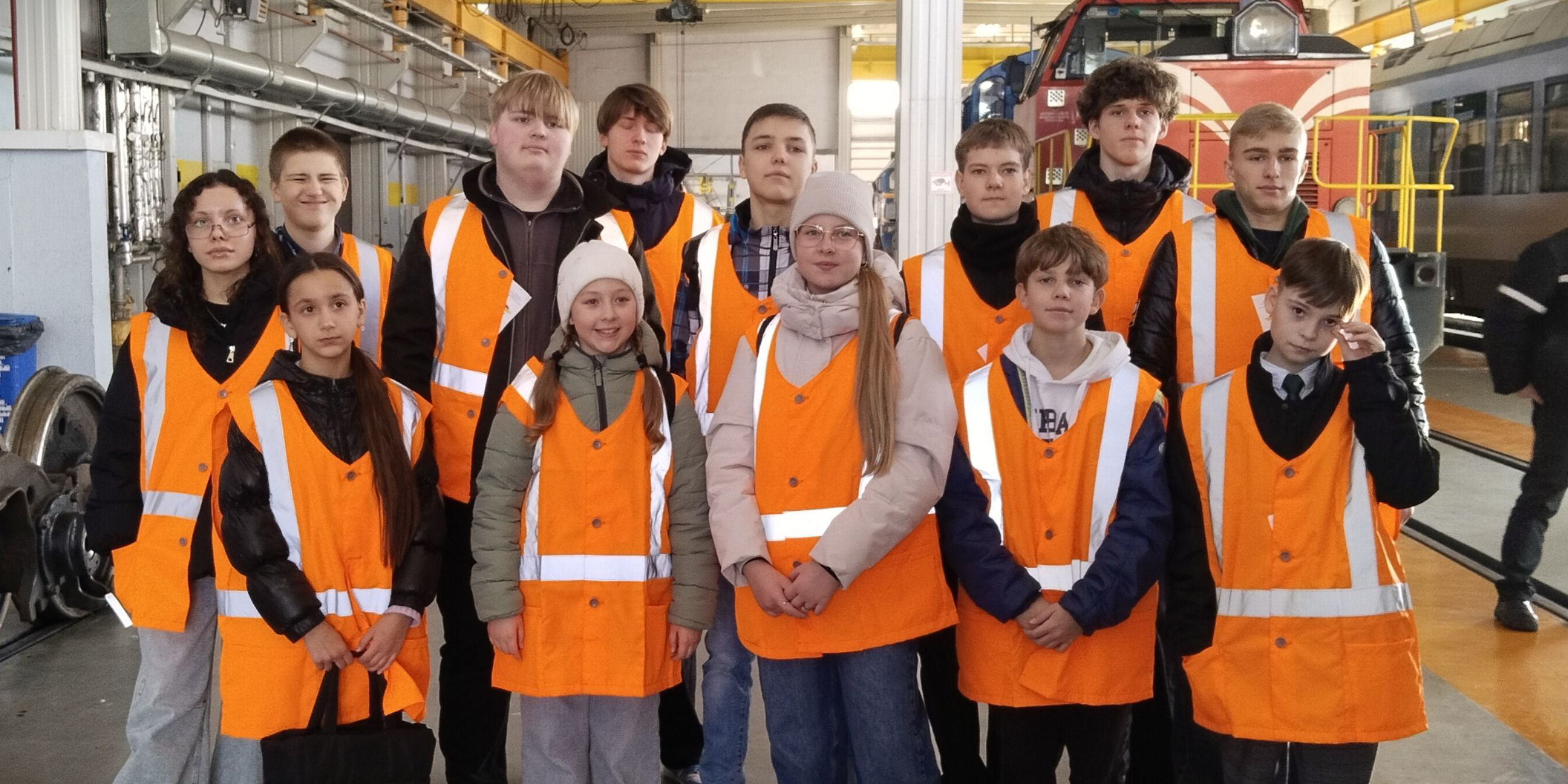 Участники проекта «Бизнес-каникулы» на Белорусской железной дороге!